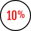 Percentage icon 64x64
