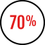 Percentage icon 64x64