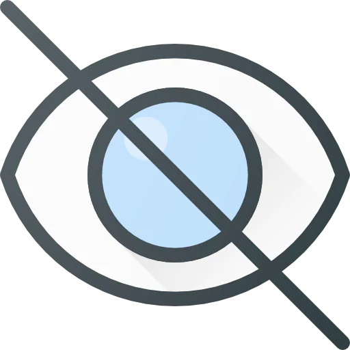 Hide icon