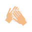 Washing hands icon 64x64