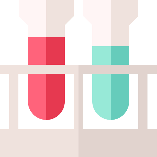 Test tubes icon