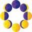 Moon phases icon 64x64