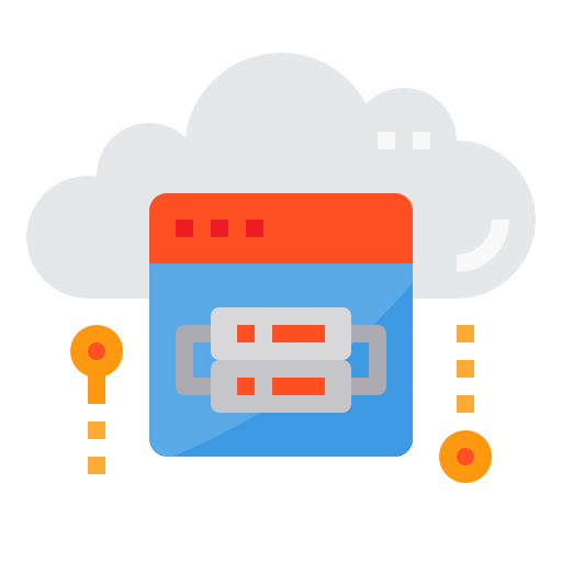 Cloud computing ícono