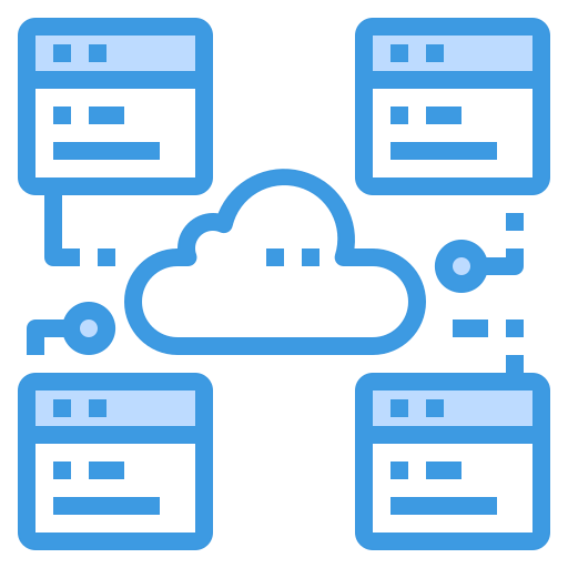 Cloud computing ícono