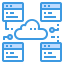 Cloud computing icon 64x64