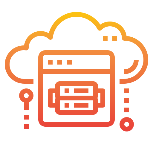 Cloud computing icône