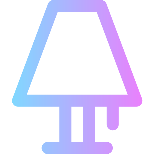 Table lamp icon
