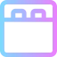 Double bed icon 64x64
