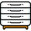 Chest of drawers icon 64x64