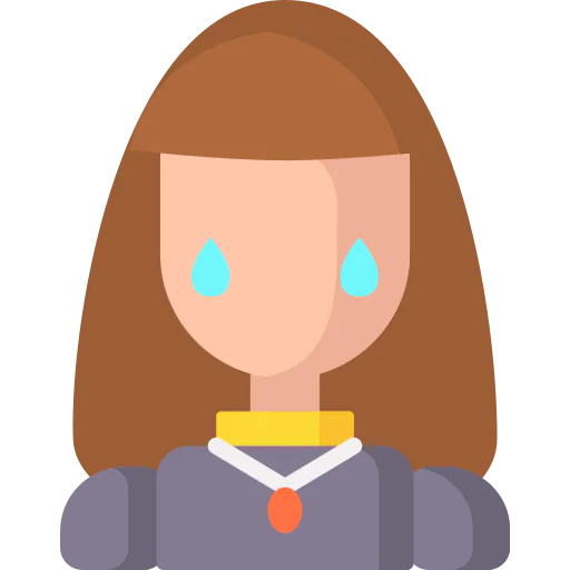 Crying icon