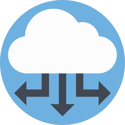 Cloud computing アイコン