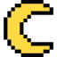 Месяц иконка 64x64