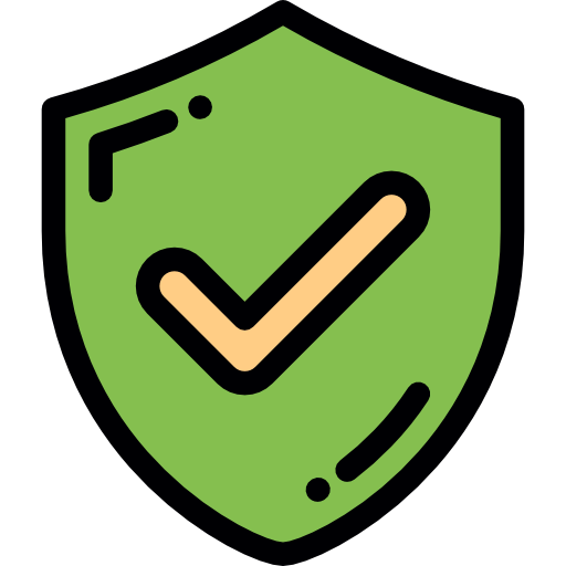 Secure shield icon