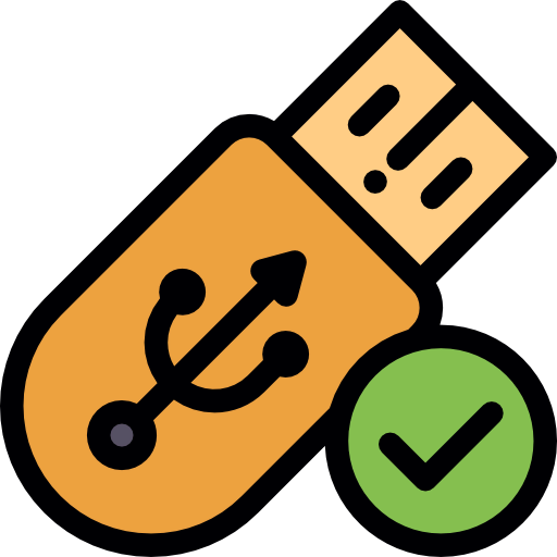 Secure usb icon