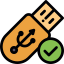 Secure usb icon 64x64