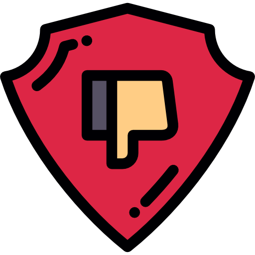 Thumb down icon