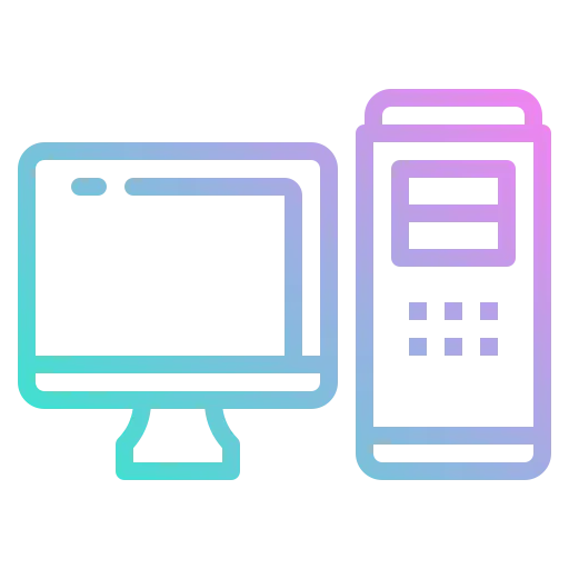 Personal computer icon