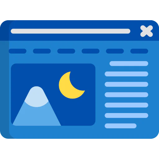 Web design icon