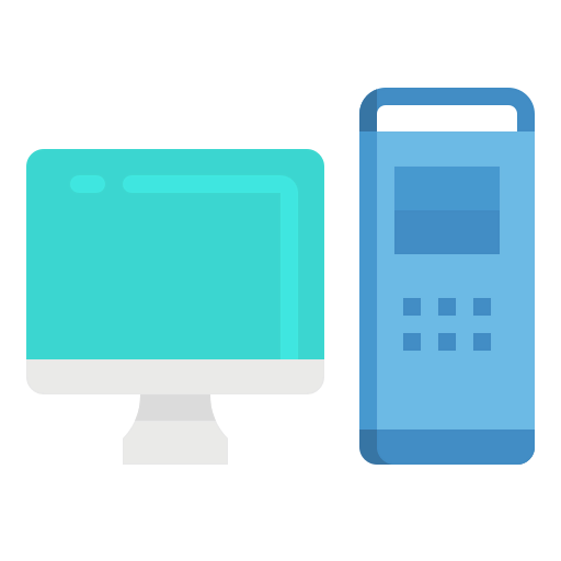 Personal computer icon