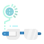 Vr glasses icon 64x64