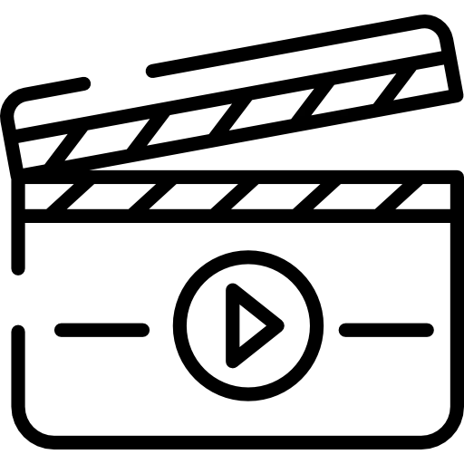 Clapperboard icon