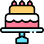 Birthday cake icon 64x64
