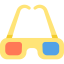 3d glasses icône 64x64