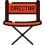 Director chair ícono 64x64