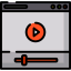 Online movie icon 64x64