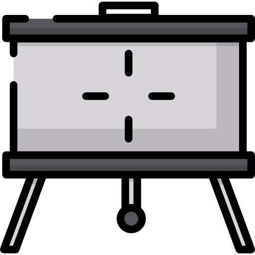 Projector screen icon