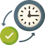 Wall clock icon 64x64