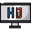Television screen icon 64x64