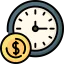 Wall clock icon 64x64