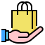 Shopping bag icon 64x64