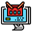Online shopping icon 64x64