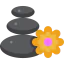 Hot stones icon 64x64
