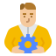 Бизнесмен иконка 64x64