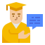 Выпускник иконка 64x64