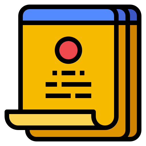 Contract icon