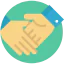 Handshake icon 64x64