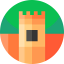 Great wall of china icon 64x64
