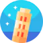 Leaning tower of pisa icon 64x64