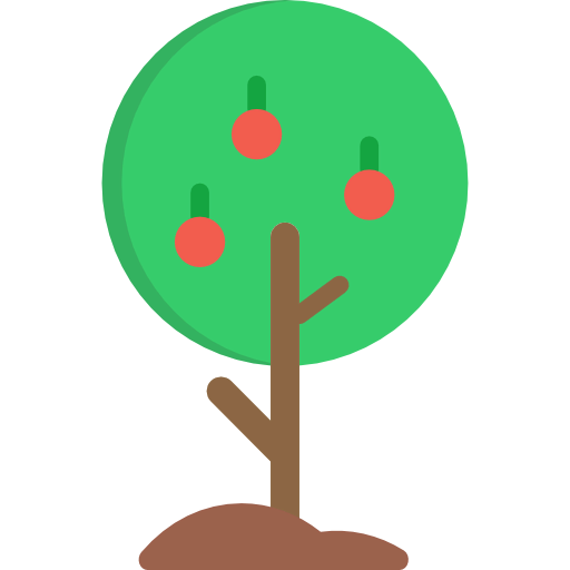 Apple tree icon