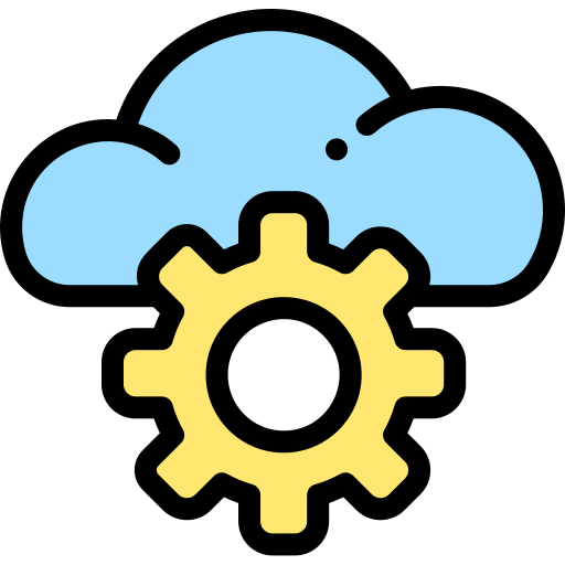 Cloud computing Ikona