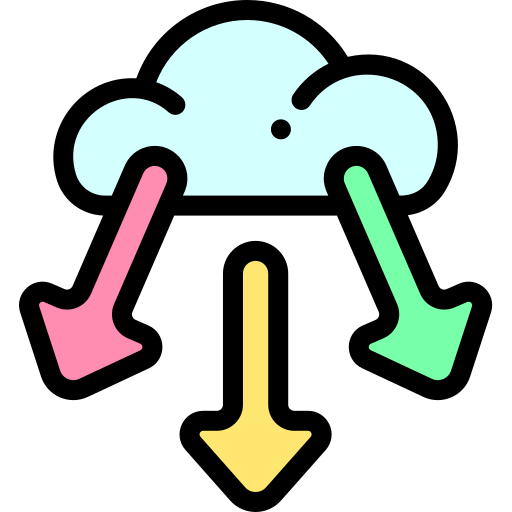 Cloud computing アイコン
