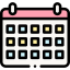 Calendar ícono 64x64