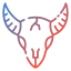 Bull skull icon 64x64
