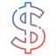 Dollar symbol Ikona 64x64