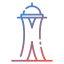 Space needle 图标 64x64