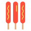 Corn dog icône 64x64